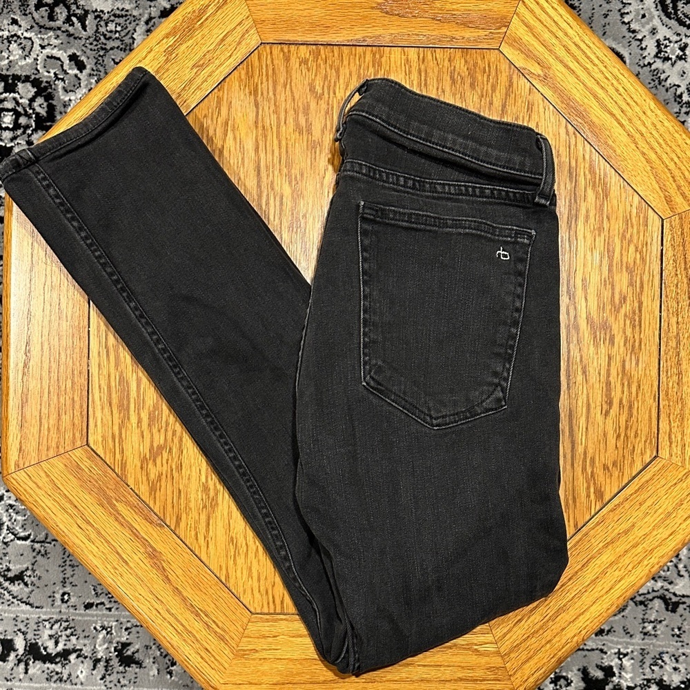 *RAG & BONE* Dark Gray Standard Issue Fit 1 Skinny Jeans Size 31